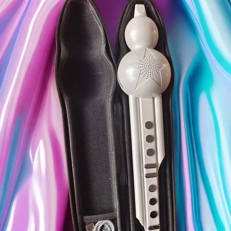 Musical Instrument That You Blow Into - Elektrikli sesli su kabağı ipeği, elektronik