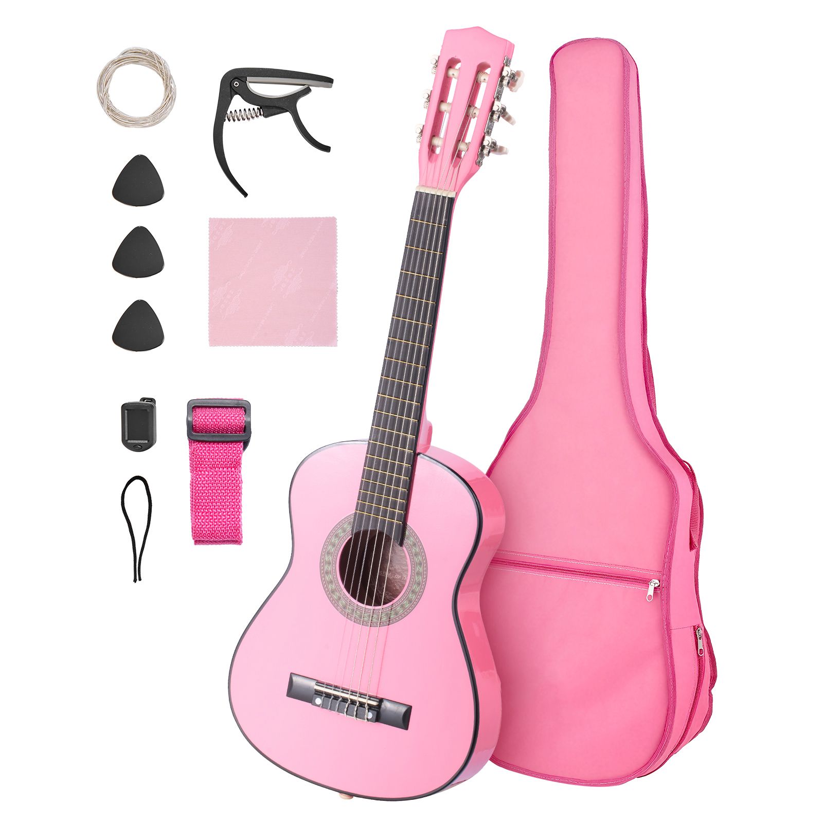 Classical Guitar Nylon - Klasik Gitar, 30 İnç, Yeni Başlayanlar
