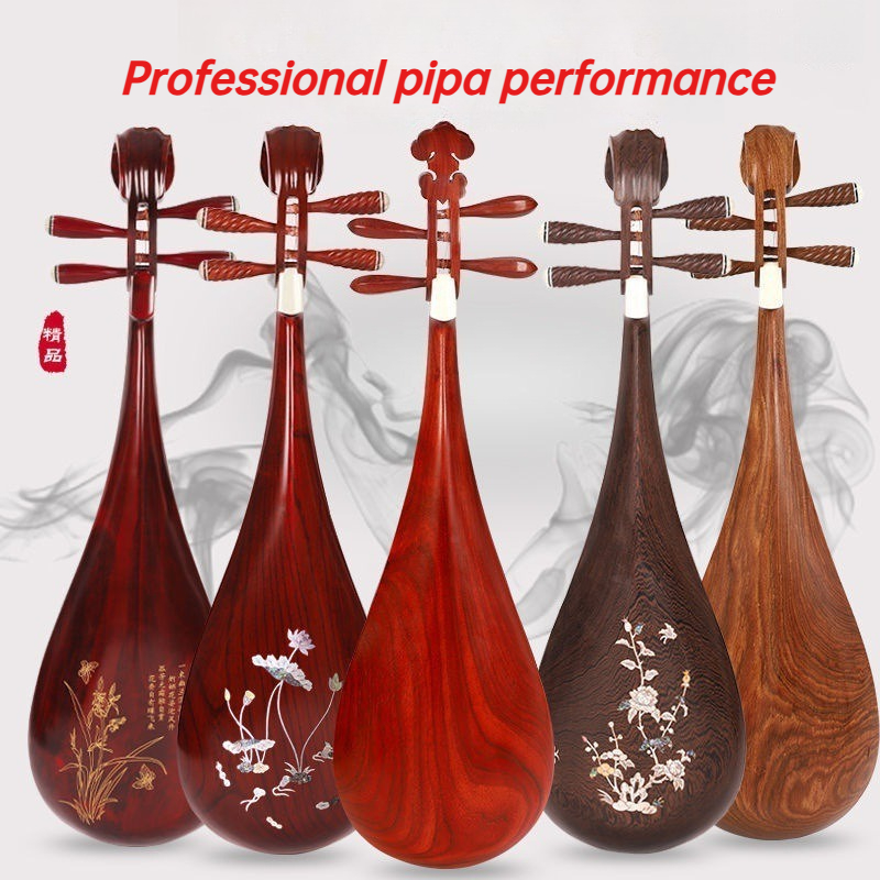 Musical Instrument Lute - Yetişkin Çocuk Profesyonel Pipa El Işi