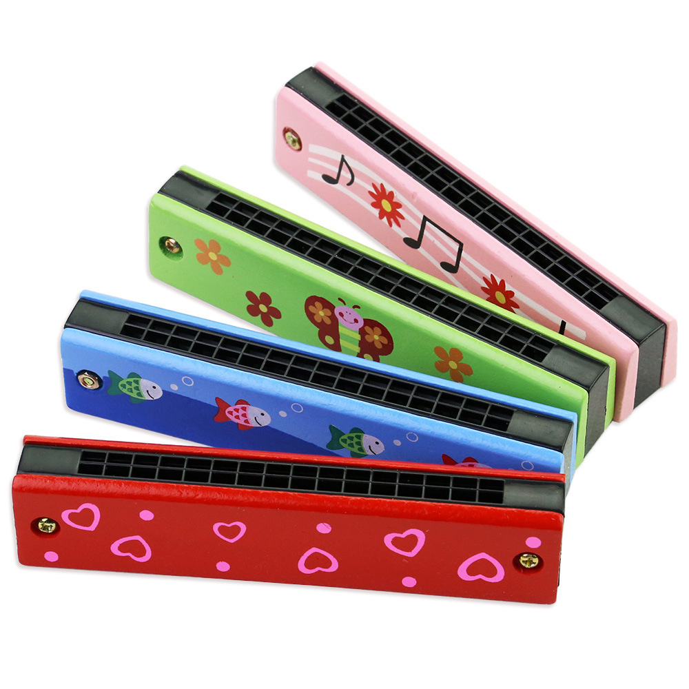 Musical Instrument That You Blow Into - Çocuklar için Armonika, Ahşap Müzik Aleti