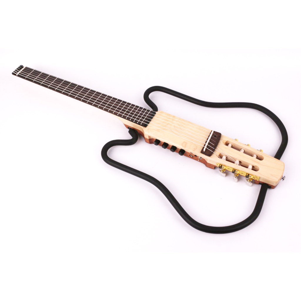 Classical Guitar Nylon - NAOMI Sessiz Naylon Telli Başsız Klasik