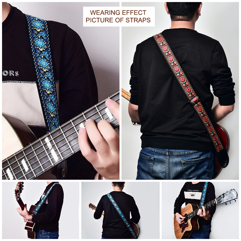 Işlemeli Baskı Gitar Askısı Vi - Musical Instruments Easy incelemesi ve fiyatı