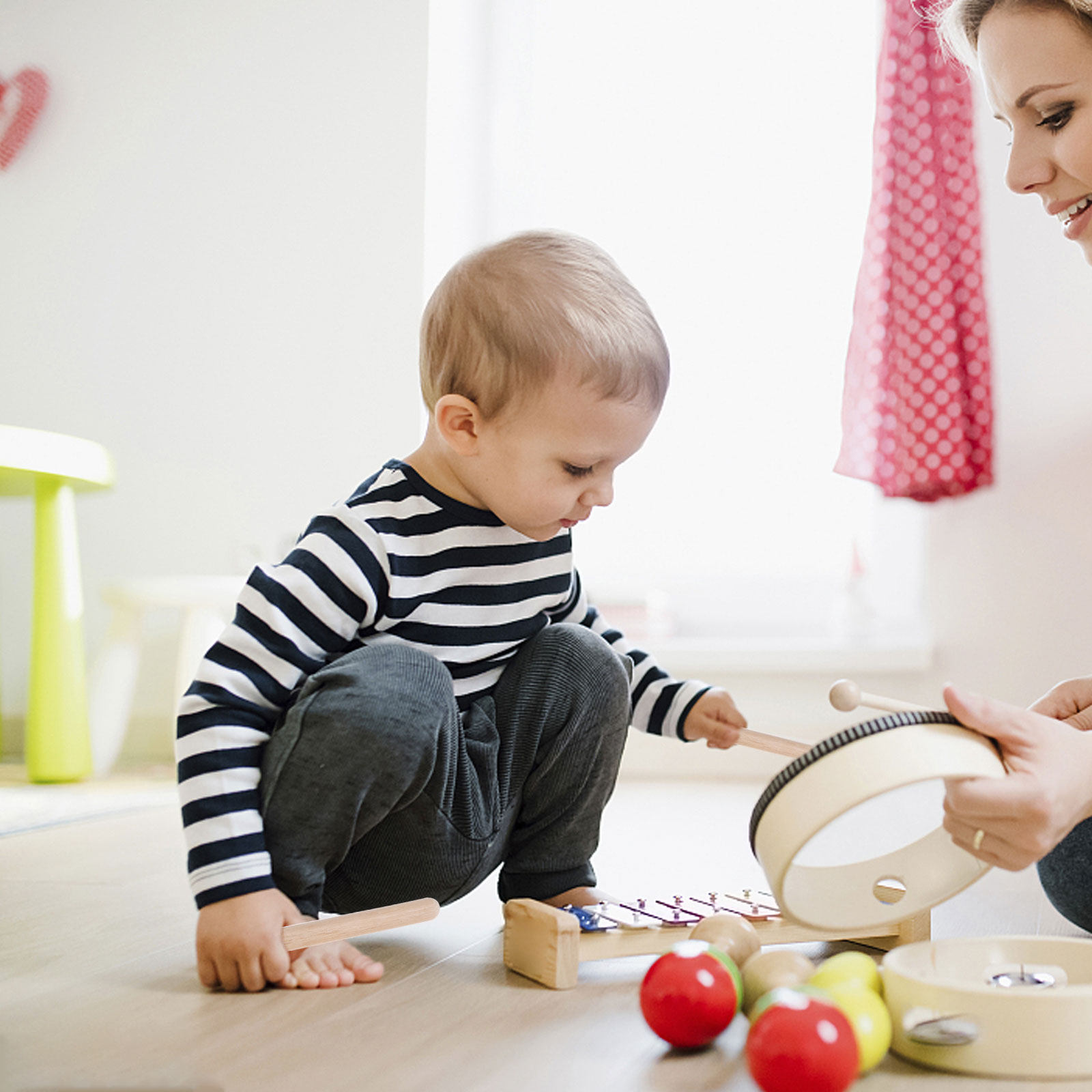 4 Adet Çocuklar İçin Ahşap Müz - Musical Instrument For Babies incelemesi ve fiyatı