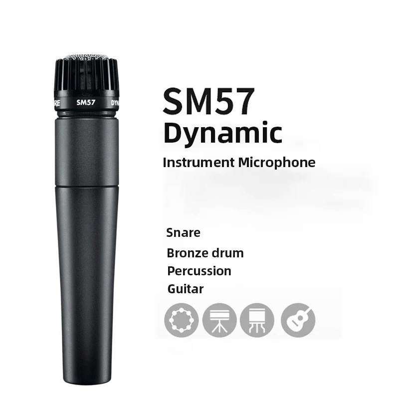 Shure SM57 Enstrüman Mikrofonu - Classical Guitar Nylon incelemesi ve fiyatı