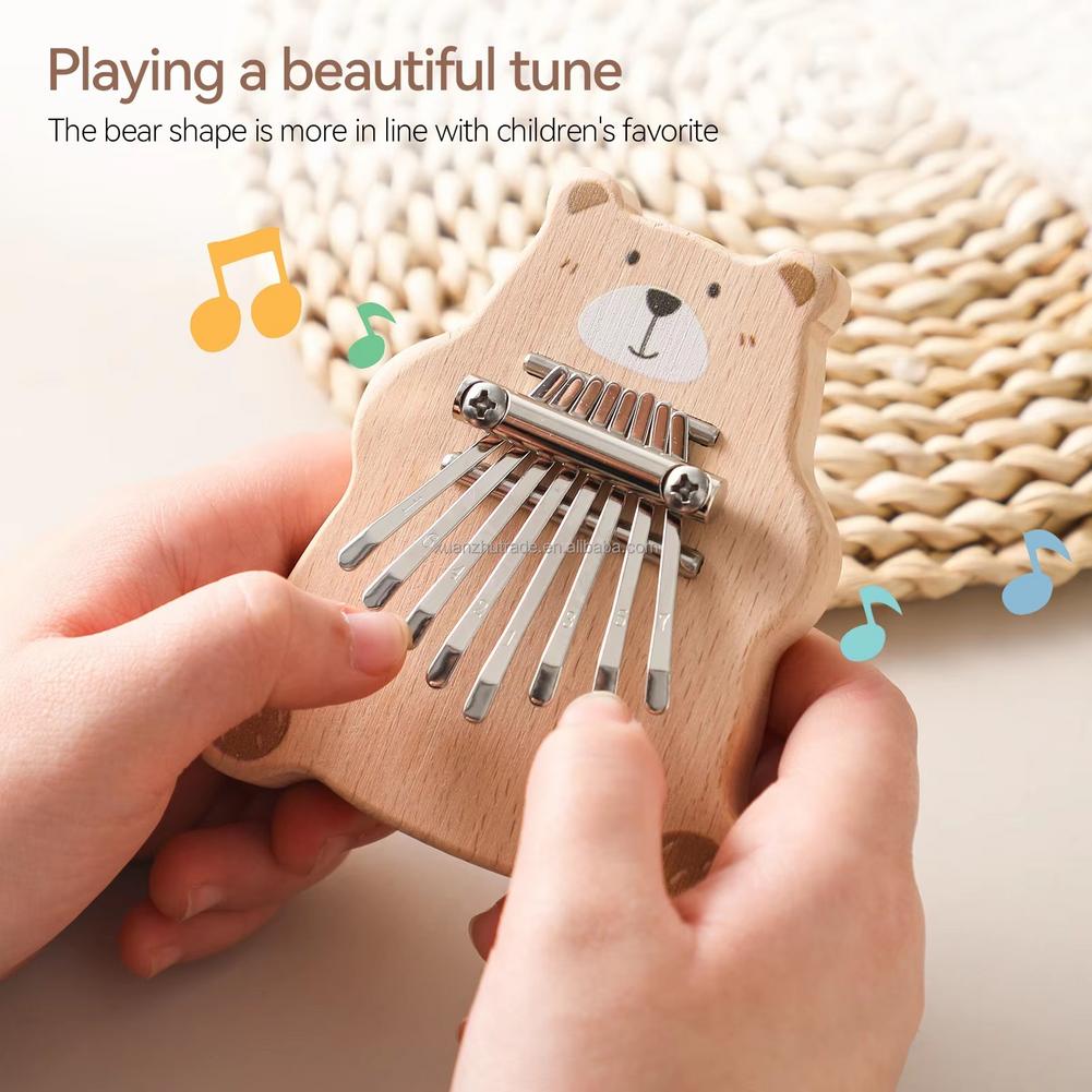 8 Tuşlu Mini Kalimba Taşınabil - Musical Instrument For Babies incelemesi ve fiyatı