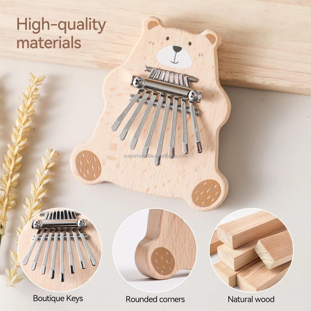 8 Tuşlu Mini Kalimba Taşınabil - Musical Instrument For Babies incelemesi ve fiyatı