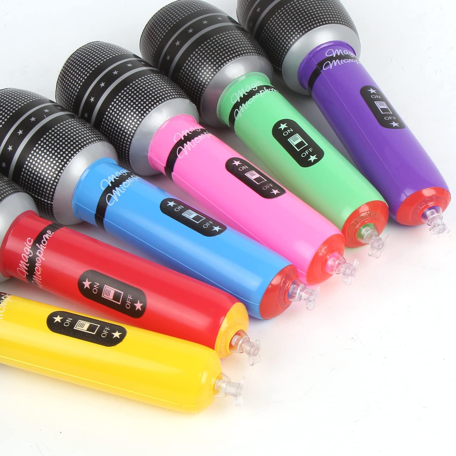 4 adet Şişme Mikrofonlar Rastg - Musical Instrument That You Blow Into incelemesi ve fiyatı
