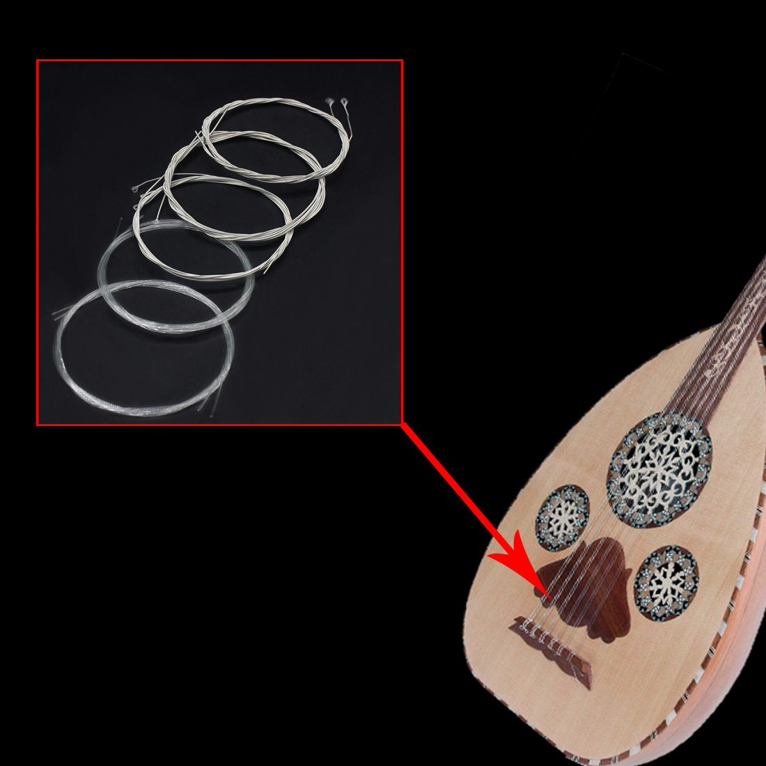 IRIN Ud Dizeleri Türkiye Ud Ar - Musical Instrument Lute incelemesi ve fiyatı
