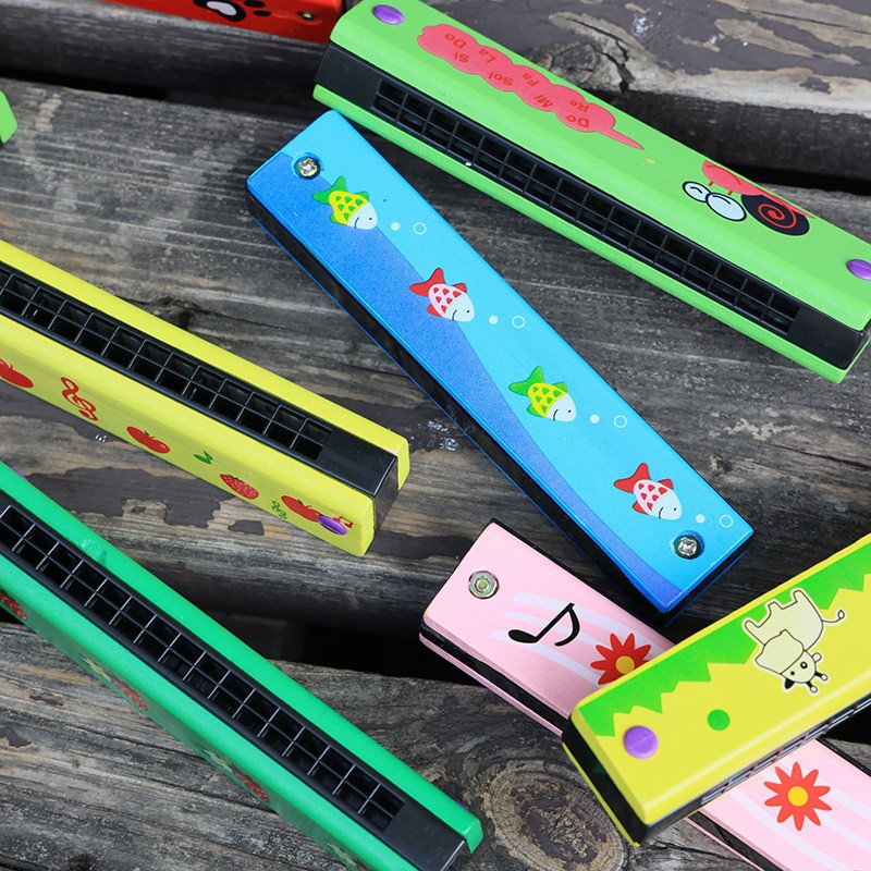 Çocuklar için Armonika, Ahşap  - Musical Instrument That You Blow Into incelemesi ve fiyatı