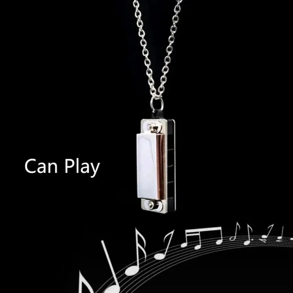 Mini Mızıka Kolye Erkekler ve  - Musical Instrument That You Blow Into incelemesi ve fiyatı